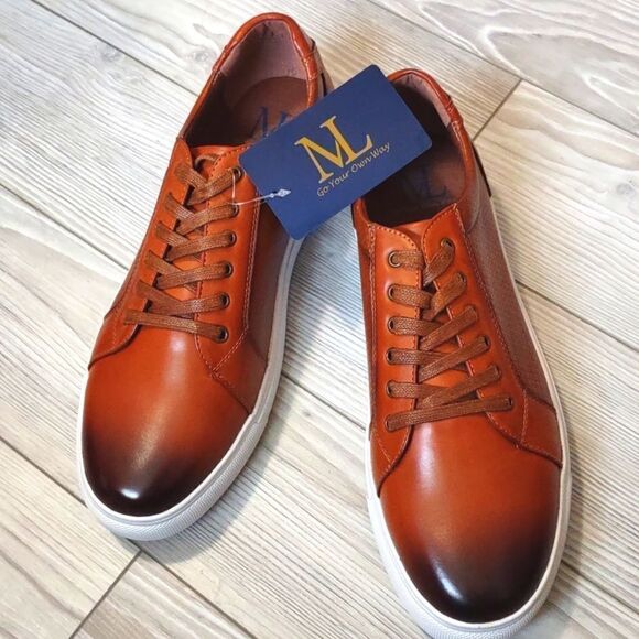 (66-3676) MERRYLAND Men's Casual Dress Sneakers Oxford Shoes Sz 9 - Picture 3 of 9